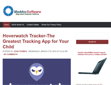 Tablet Screenshot of maddocsoftware.com